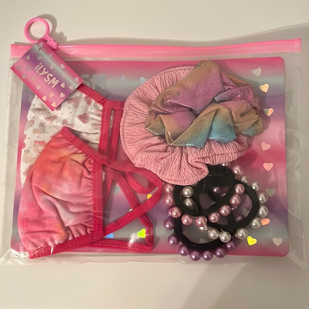 🆕 Children’s Face mask/hair accessories set